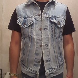 Extremely Distressed Levi's Vest